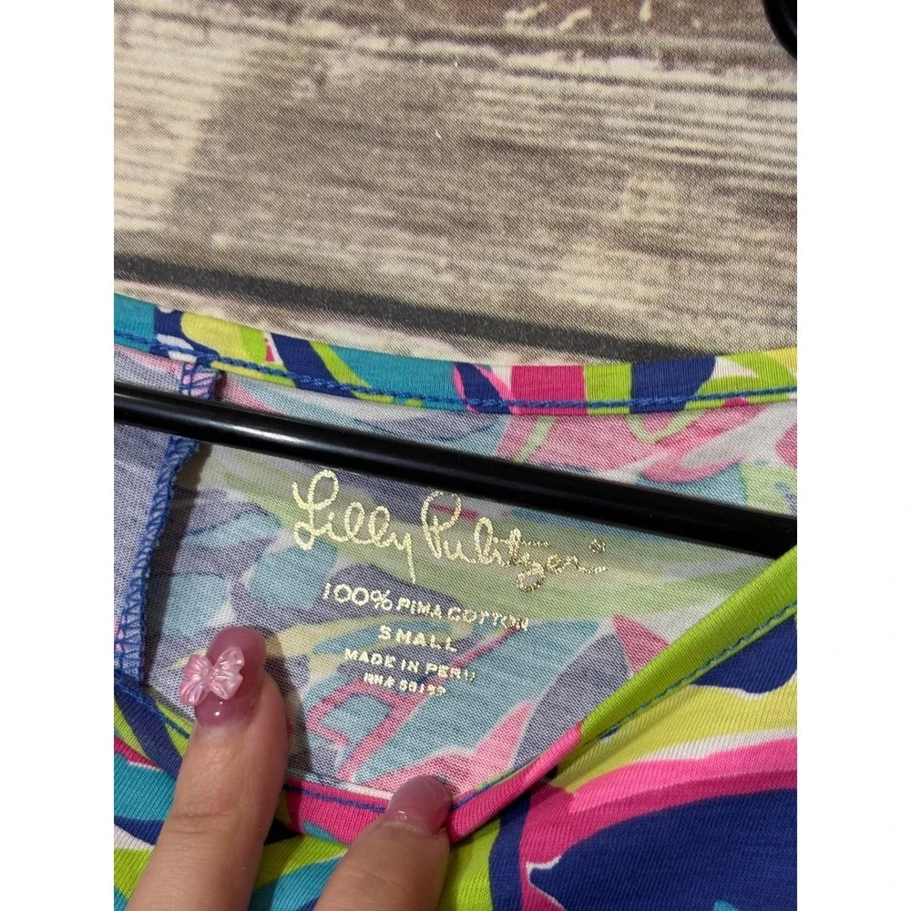 Lilly Pulitzer Marlowe Dress Boatneck Paisley Dress‎ Toucan Play Print S Small - Picture 4 of 6